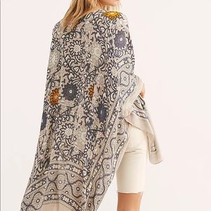 Free People Shawl Kimono- OS